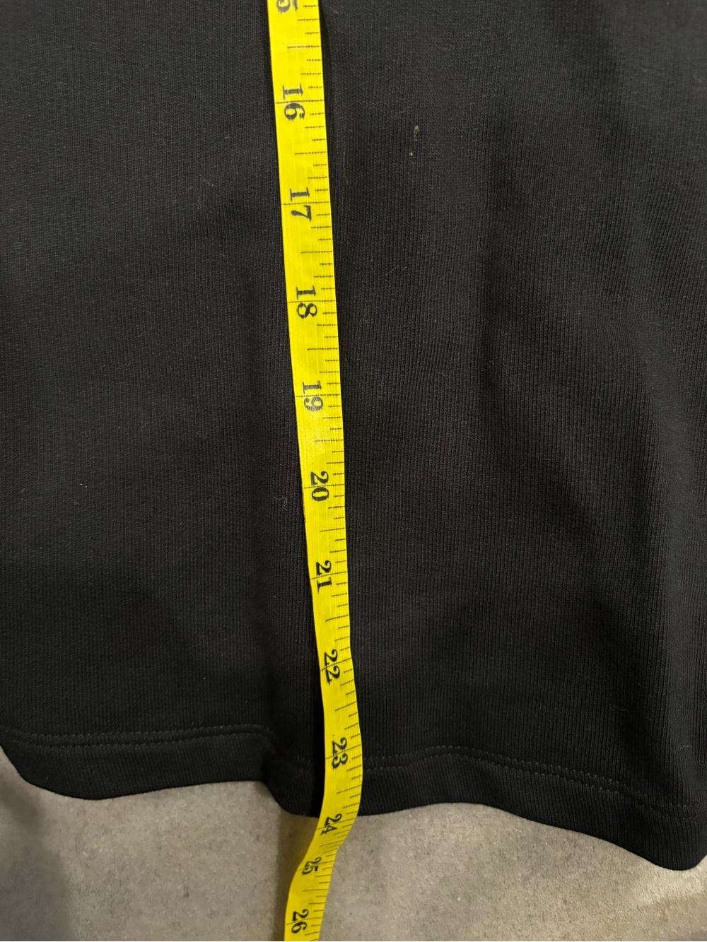 Zara Black Balloon Sleeve Cotton Sweatshirt - Picture 7 of 8